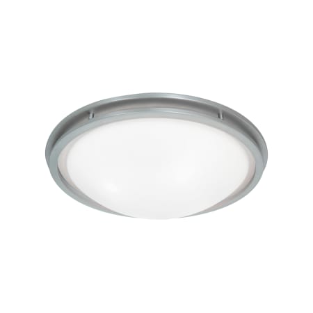 A large image of the Access Lighting 20457-LED Brushed Steel / White