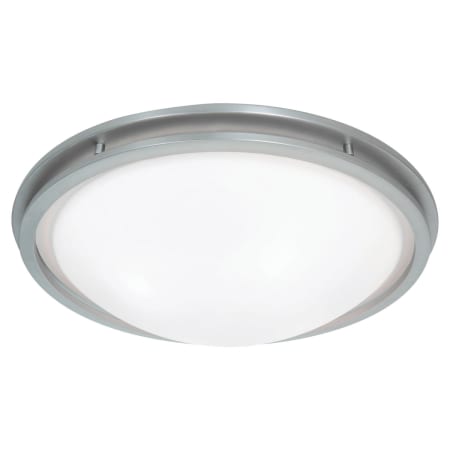 A large image of the Access Lighting 20458GU Brushed Steel / White