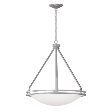 A large image of the Access Lighting 20462GU Brushed Steel / White