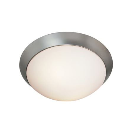 A large image of the Access Lighting 20624LEDDLP Brushed Steel / Opal
