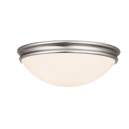 A large image of the Access Lighting 20724LED Brushed Steel / Opal