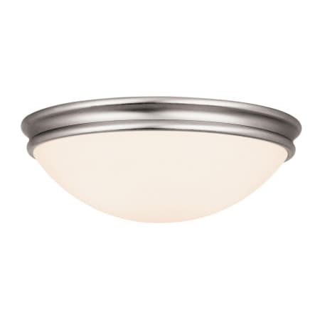 A large image of the Access Lighting 20724LEDDLP Brushed Steel / Opal