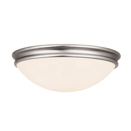 A large image of the Access Lighting 20725 Brushed Steel / Opal