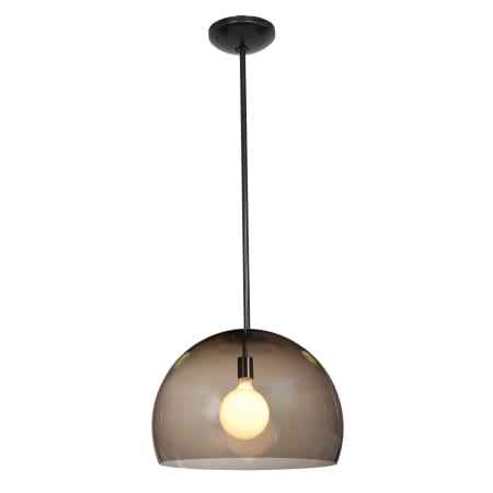 A large image of the Access Lighting 23760-1R Bronze / Smoked Acrylic