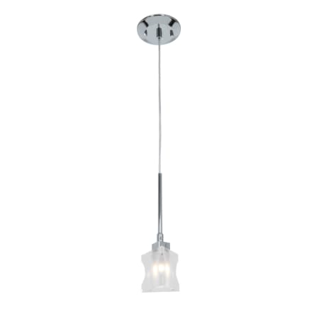 A large image of the Access Lighting 23905TR Chrome / Frosted Crystal
