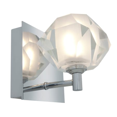 A large image of the Access Lighting 23910 Chrome / Frosted Crystal