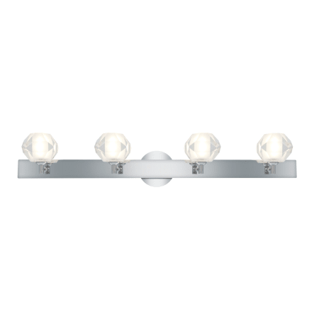A large image of the Access Lighting 23912 Chrome / Frosted Crystal