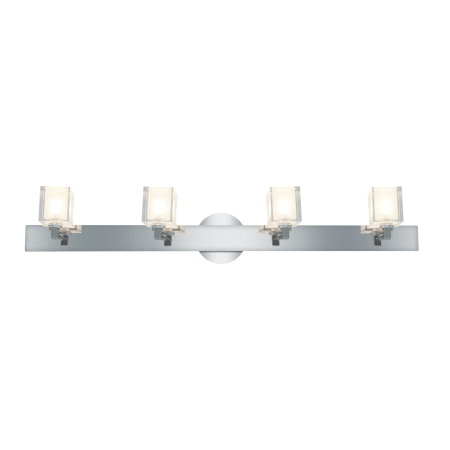 A large image of the Access Lighting 23918 Chrome / Frosted Crystal