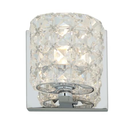 A large image of the Access Lighting 23920 Chrome / Clear Crystal
