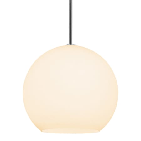 A large image of the Access Lighting 23951LEDDLP Brushed Steel / Opal
