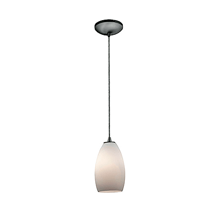 A large image of the Access Lighting 28012-3C/OPL Brushed Steel