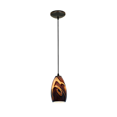 A large image of the Access Lighting 28012-3C/ICA Oil Rubbed Bronze