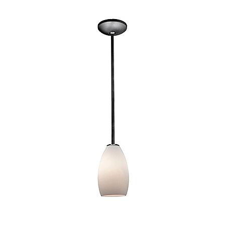 A large image of the Access Lighting 28012-3R/OPL Brushed Steel