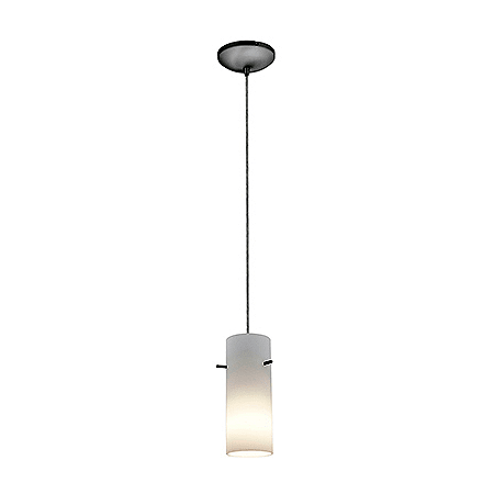 A large image of the Access Lighting 28030-3C/OPL Brushed Steel