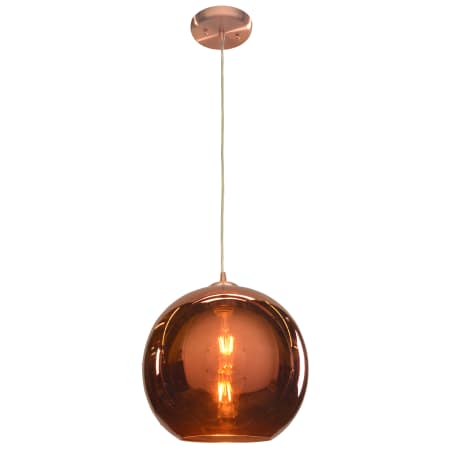 A large image of the Access Lighting 28102LEDDLP-BCP/CP Brushed Copper