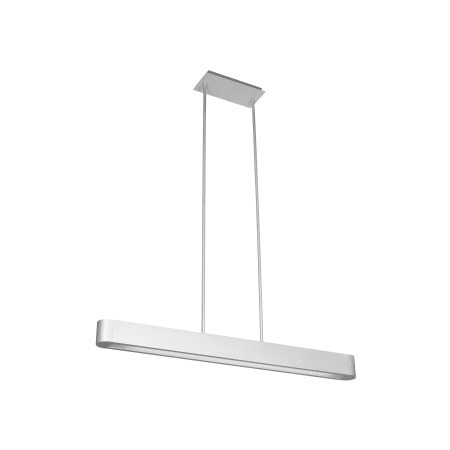 A large image of the Access Lighting 31012 Brushed Steel / Opal