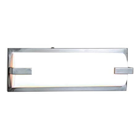 A large image of the Access Lighting 31031 Brushed Steel / Acrylic