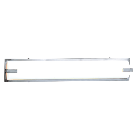 A large image of the Access Lighting 31033 Brushed Steel / Acrylic