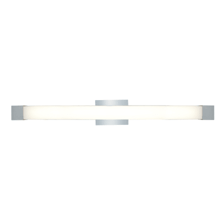 A large image of the Access Lighting 31035 Brushed Steel / Acrylic
