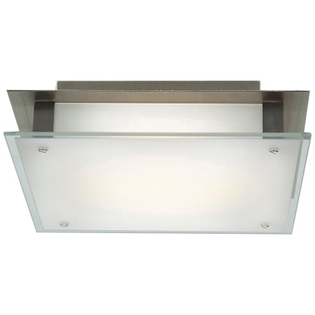 A large image of the Access Lighting 50031 Brushed Steel / Frosted