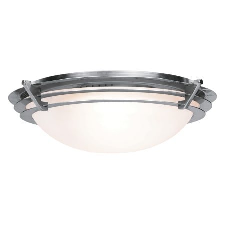 A large image of the Access Lighting 50092-LED Brushed Steel / Frosted
