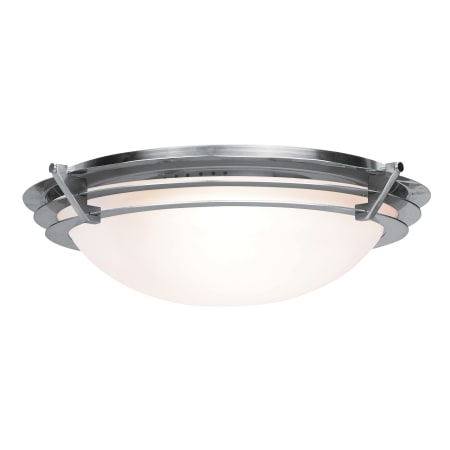 A large image of the Access Lighting 50093-LED Brushed Steel / Frosted