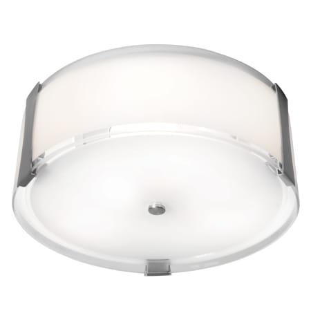 A large image of the Access Lighting 50120 Brushed Steel / Opal