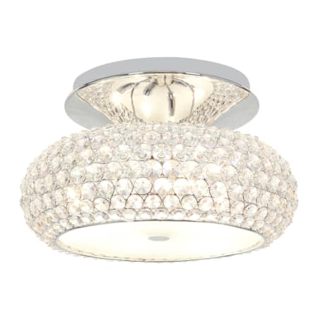 A large image of the Access Lighting 51002 Chrome / Clear Crystal