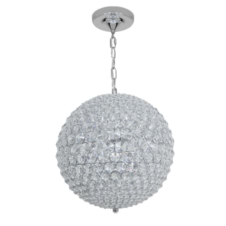 A large image of the Access Lighting 51008 Chrome / Clear Crystal
