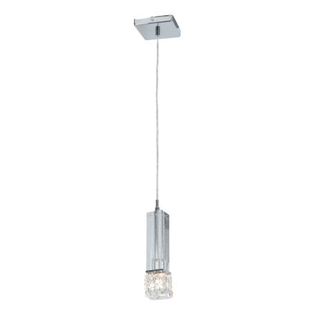 A large image of the Access Lighting 51017 Chrome / Clear Crystal