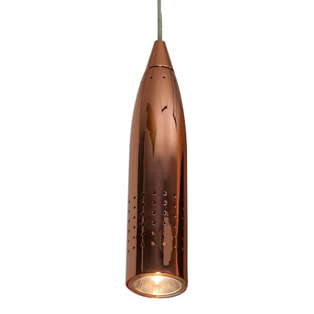 A large image of the Access Lighting 52001LEDLP Rose Gold