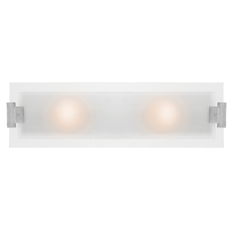A large image of the Access Lighting 62256 Brushed Steel / Frosted