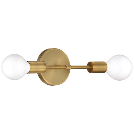 A large image of the Access Lighting 62302LEDDLP Antique Brushed Brass