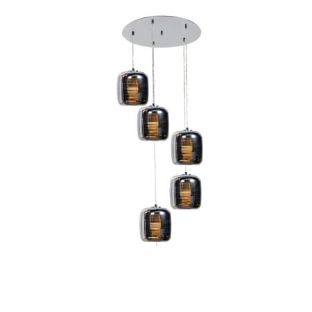 A large image of the Access Lighting 62342LEDDLP/SMAMB Mirrored Stainless Steel