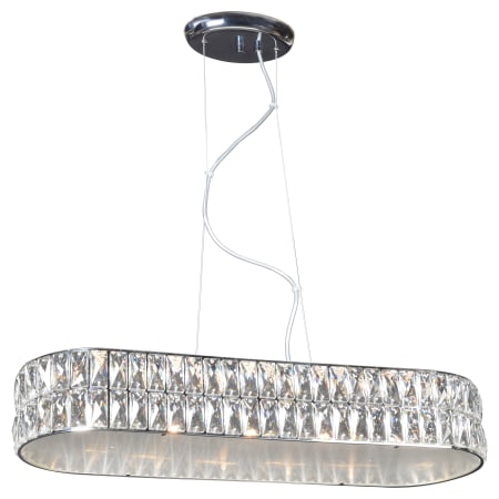 A large image of the Access Lighting 62360LEDD Chrome / Crystal