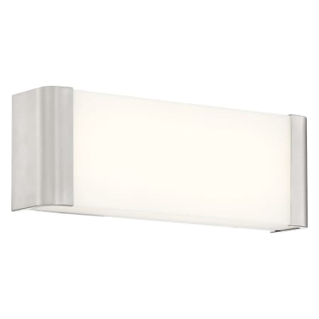 A large image of the Access Lighting 62503LEDD Brushed Steel / Frosted