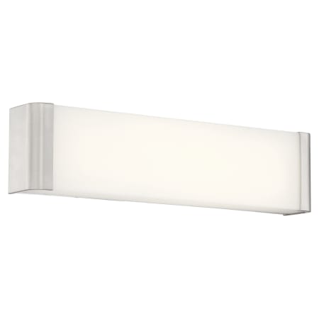 A large image of the Access Lighting 62505LEDD Brushed Steel / Frosted