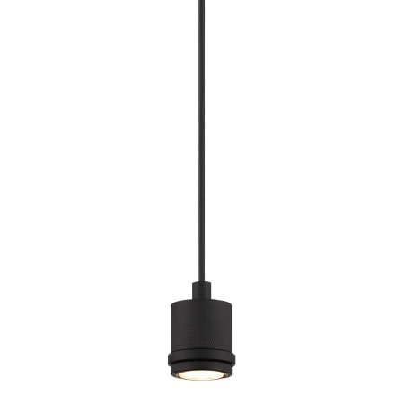 A large image of the Access Lighting 63139LEDD Matte Black / Clear Frosted