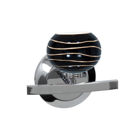 A large image of the Access Lighting 63811-79 Chrome / Black Line