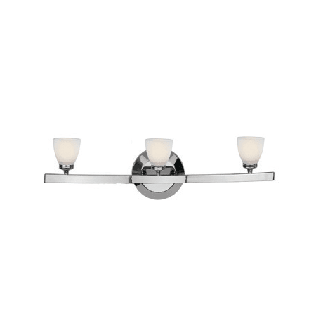 A large image of the Access Lighting 63813-46 Chrome / Opal