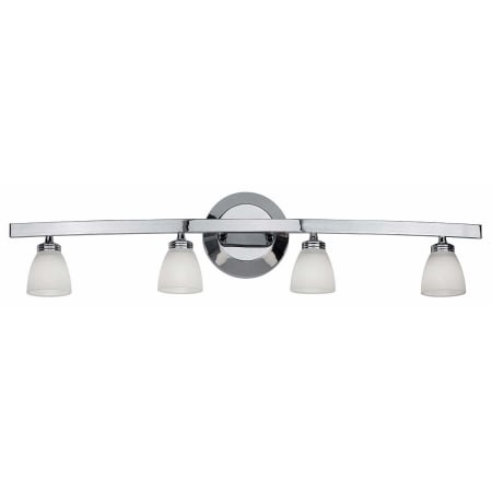 A large image of the Access Lighting 63814-18 Chrome / Opal