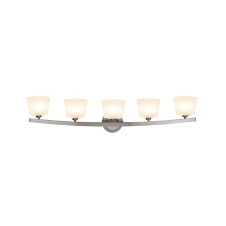 A large image of the Access Lighting 63815-20 Matte Chrome / Opal