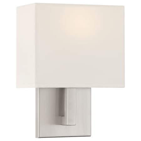 A large image of the Access Lighting 64061LEDDLP/WH Brushed Steel