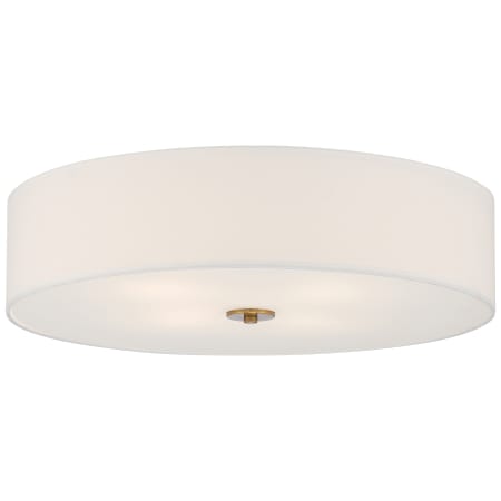 A large image of the Access Lighting 64064LEDDLP/WH Antique Brushed Brass