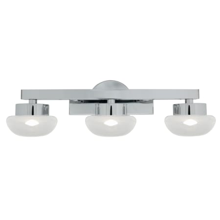 A large image of the Access Lighting 70043LED Chrome / Clear Frost