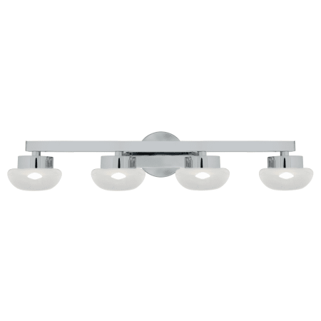 A large image of the Access Lighting 70044LED Chrome / Clear Frost