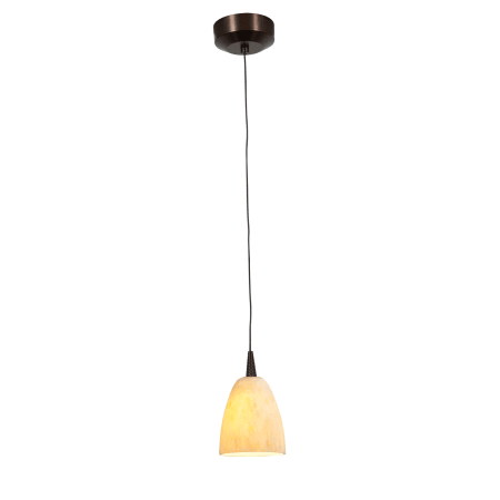A large image of the Access Lighting 72941LED Bronze / Amber Marble