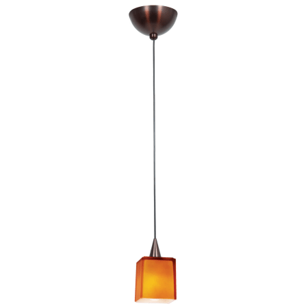 A large image of the Access Lighting 90918 Bronze / Amber