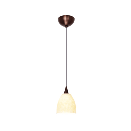 A large image of the Access Lighting 90942 Bronze / Amber Marble