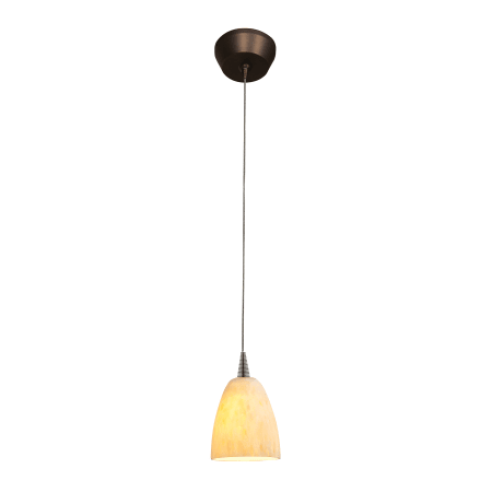 A large image of the Access Lighting 94941-12V-3 Bronze / Amber Marble